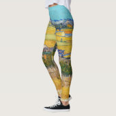 Vincent van Gogh - Harvest in La Crau Leggings (Links)