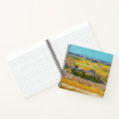 Vincent van Gogh - Harvest in La Crau Notitieboek (Binnen)