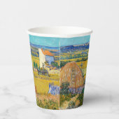 Vincent van Gogh - Harvest in La Crau Papieren Bekers (Rechts)