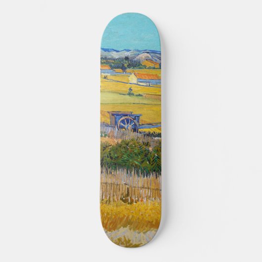 Vincent van Gogh - Harvest in La Crau Persoonlijk Skateboard (Voorkant)