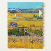 Vincent van Gogh - Harvest in La Crau Planner (Achterkant)