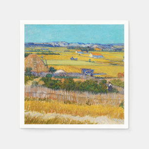 Vincent van Gogh - Harvest in La Crau Servet