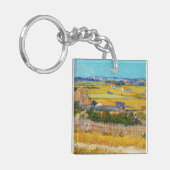 Vincent van Gogh - Harvest in La Crau Sleutelhanger (Voorkant Links)