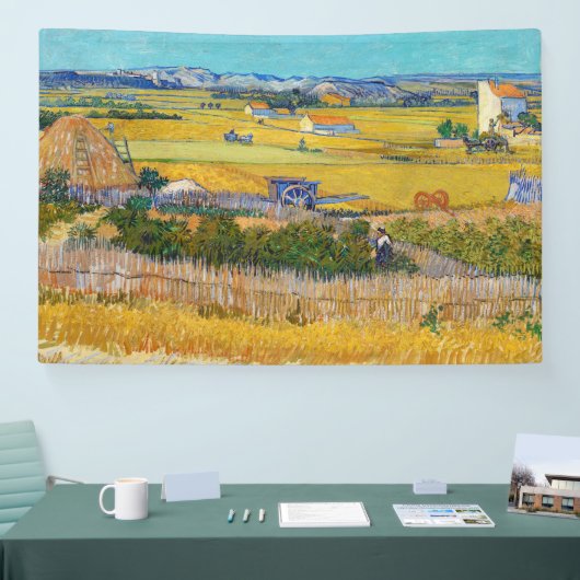 Vincent van Gogh - Harvest in La Crau Spandoek (Beurs)