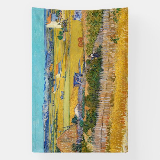 Vincent van Gogh - Harvest in La Crau Spandoek (Verticaal)