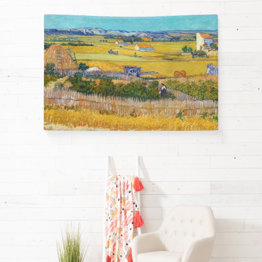 Vincent van Gogh - Harvest in La Crau Spandoek (Insitu)