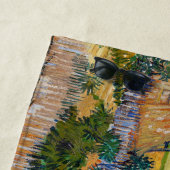 Vincent van Gogh - Harvest in La Crau Strandlaken (In situ)