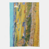 Vincent van Gogh - Harvest in La Crau Theedoek (Verticaal)