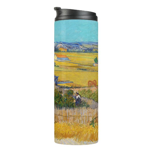 Vincent van Gogh - Harvest in La Crau Thermosbeker (Geroteerd rechts)
