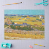 Vincent van Gogh - Harvest in La Crau Tissuepapier (Craft)