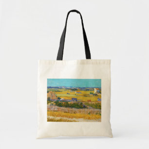 Vincent van Gogh - Harvest in La Crau Tote Bag