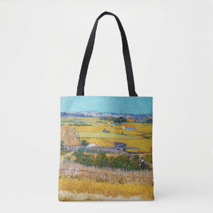 Vincent van Gogh - Harvest in La Crau Tote Bag