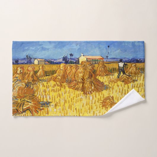 Vincent van Gogh - Harvest in Provence Bad Handdoek (Handdoek)