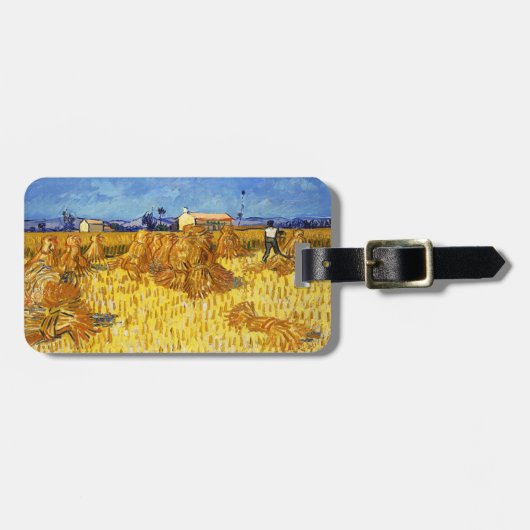Vincent van Gogh - Harvest in Provence Bagagelabel (Voorkant horizontaal)