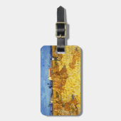 Vincent van Gogh - Harvest in Provence Bagagelabel (Voorkant verticaal)