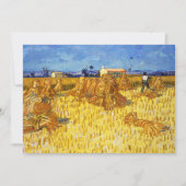 Vincent van Gogh - Harvest in Provence Bedankkaart (Voorkant)