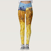 Vincent van Gogh - Harvest in Provence Leggings (Voorkant)