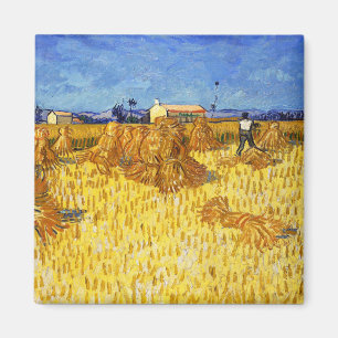Vincent van Gogh - Harvest in Provence Magneet