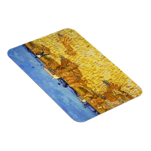 Vincent van Gogh - Harvest in Provence Magneet (Rechterzijde)