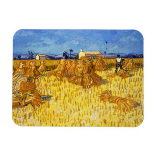 Vincent van Gogh - Harvest in Provence Magneet