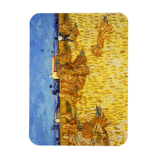 Vincent van Gogh - Harvest in Provence Magneet (Verticaal)