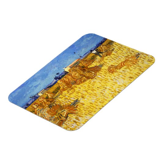 Vincent van Gogh - Harvest in Provence Magneet (Linkerzijde)