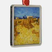 Vincent van Gogh - Harvest in Provence Metalen Ornament (Rechts)