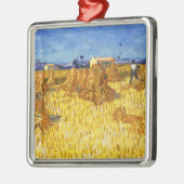 Vincent van Gogh - Harvest in Provence Metalen Ornament (Links)