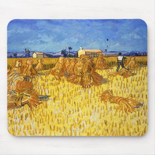 Vincent van Gogh - Harvest in Provence Muismat (Voorkant)