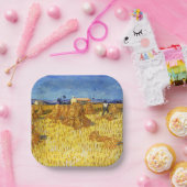 Vincent van Gogh - Harvest in Provence Papieren Bordje (Feest)