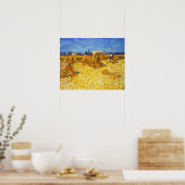 Vincent van Gogh - Harvest in Provence Poster (Keuken)