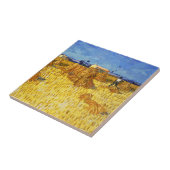 Vincent van Gogh - Harvest in Provence Tegeltje (Zijkant)