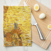 Vincent van Gogh - Harvest in Provence Theedoek (Quarter Fold)