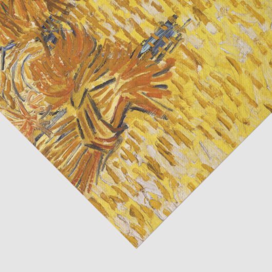 Vincent van Gogh - Harvest in Provence Tissuepapier (Detail)