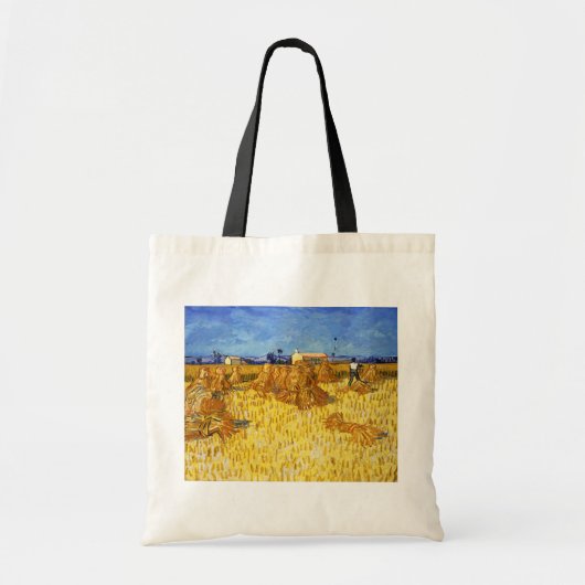 Vincent van Gogh - Harvest in Provence Tote Bag (Voorkant)