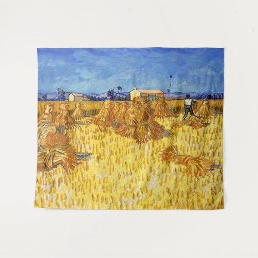 Vincent van Gogh - Harvest in Provence Wandkleed (Voorkant (horizontaal))