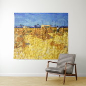 Vincent van Gogh - Harvest in Provence Wandkleed (In Situ (horizontaal))