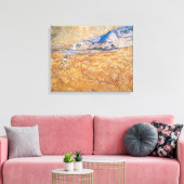 Vincent van Gogh | Harvester Canvas Afdruk (Insitu (Woonkamer))
