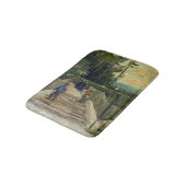 Vincent van Gogh - Hellend pad in Montmartre Badmat (Gekanteld)