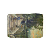 Vincent van Gogh - Hellend pad in Montmartre Badmat (Voorkant)