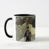 Vincent Van Gogh - Hellend pad in Montmartre Mok (Links)