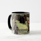 Vincent Van Gogh - Hellend pad in Montmartre Mok (Voorkant links)