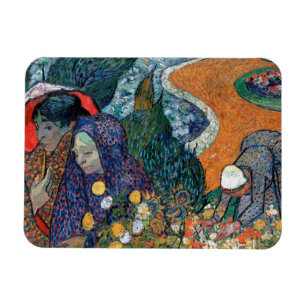 Vincent Van Gogh - Herinnering aan de tuin in Ette Magneet