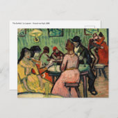 Vincent van Gogh - Het Bordeel Briefkaart (Voorkant / Achterkant)