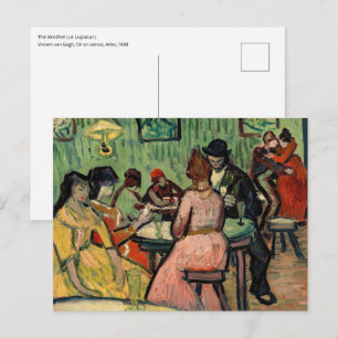 Vincent van Gogh - Het Bordeel Briefkaart