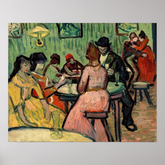 Vincent van Gogh - Het Bordeel Poster (Voorkant)