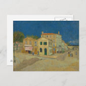 VINCENT VAN GOGH - Het gele huis 1888 Briefkaart (Voorkant / Achterkant)