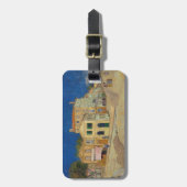 Vincent van Gogh - het Gele Huis / De straat Bagagelabel (Voorkant verticaal)