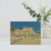 Vincent van Gogh, het gele huis, de straat Briefkaart (Staand voorkant)