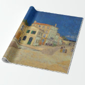 Vincent van Gogh - het Gele Huis / De straat Cadeaupapier (Uitgerold)